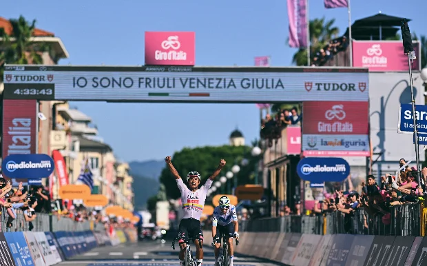 Giro d’Italia 2026 pega fogo: Narváez supera Enric Mas e conquista a 3ª vitória no Giro