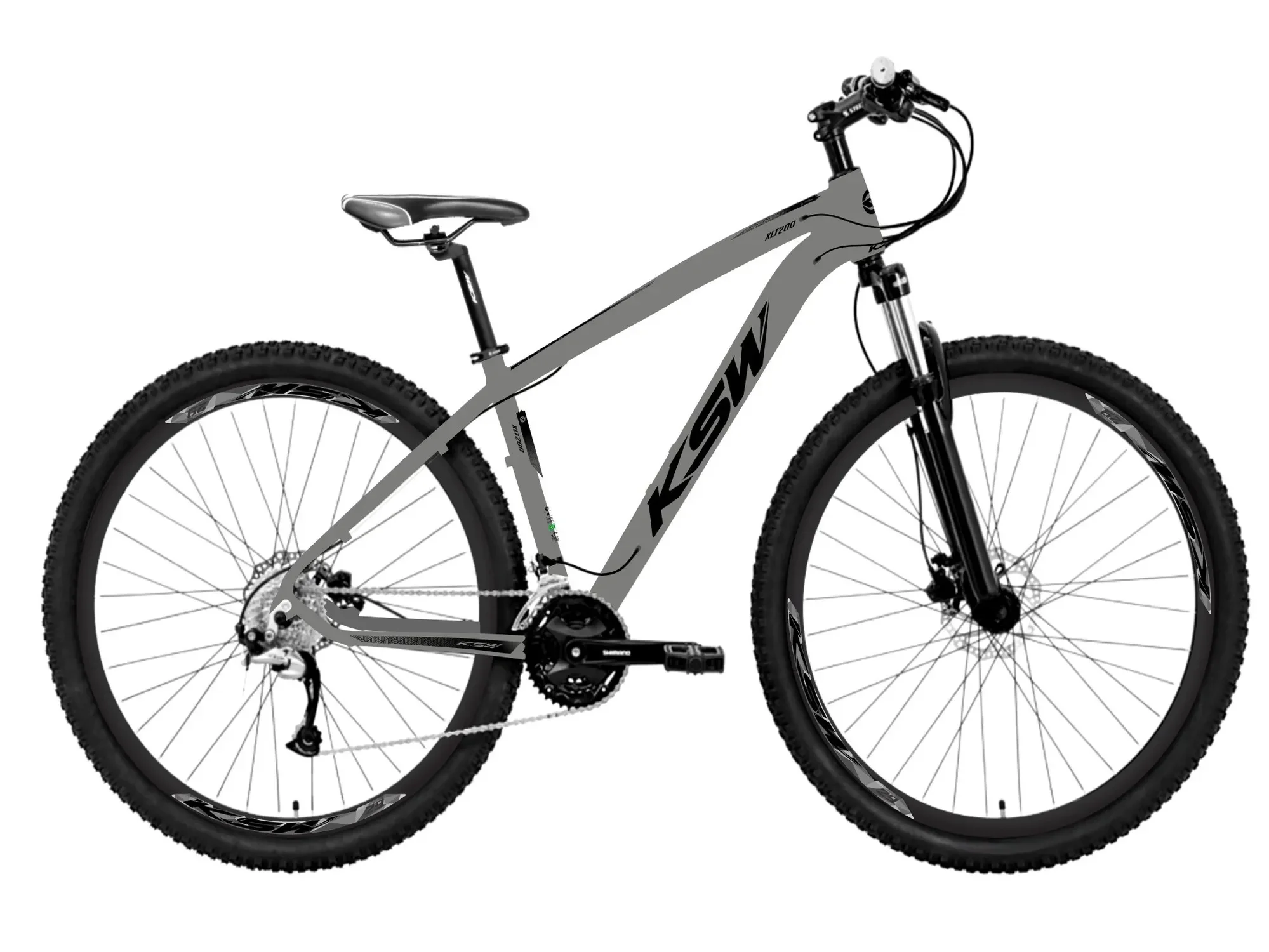 Bicicleta KSW XLT 200 24v Shimano Roda Livre 29 Freio Hidráulico