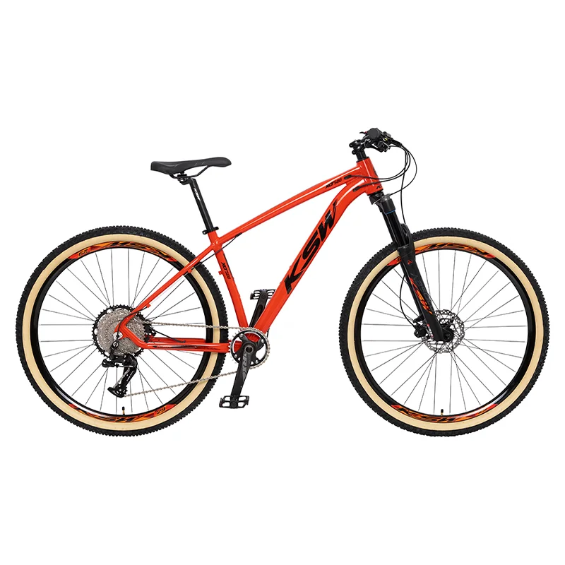 Bicicleta KSW XLT 500 Boost 12v Aro 29 Suspensão a Ar