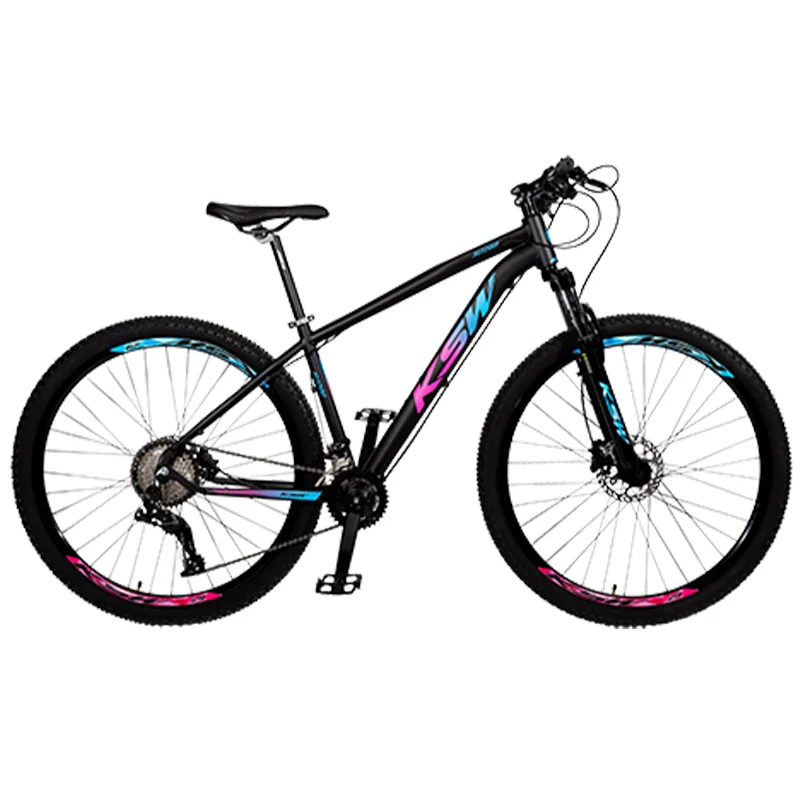 Bicicleta KSW XLT 200 18v Aro 29 Freio a Disco Hidráulico