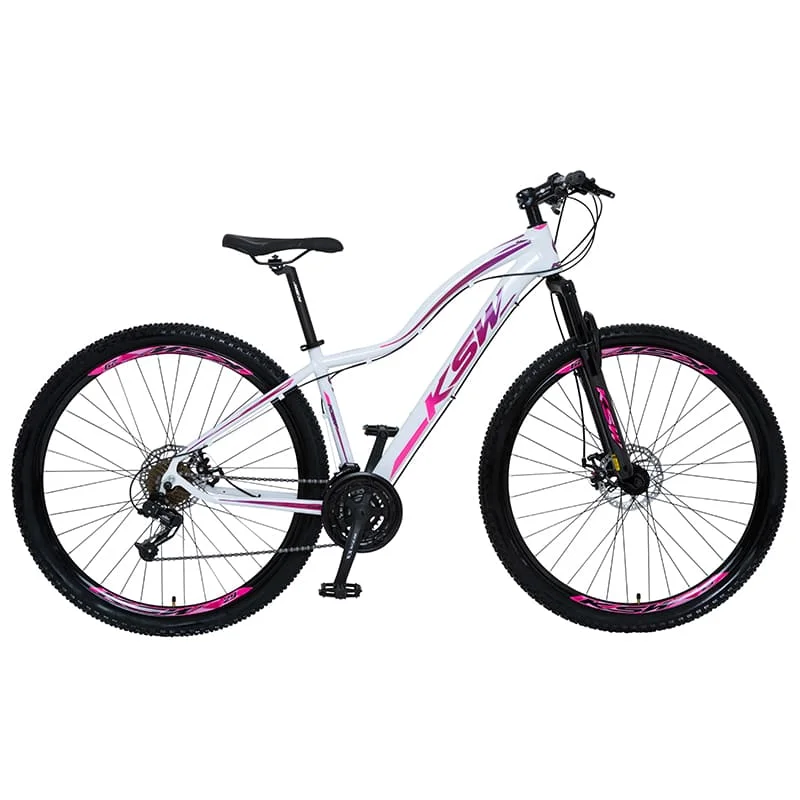Bicicleta KSW MWZA 24v K7 Aro 29 Freio a Disco